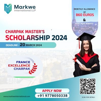 Charpak Master’s Scholarship 2024 -Call for applications is now open in January 2024